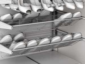 shoe rack Modelo 3D