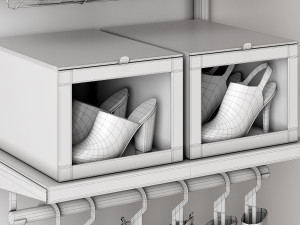 shoe rack Modelo 3D