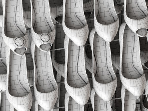 shoe rack Modelo 3D