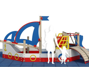 boat playground 3D Model