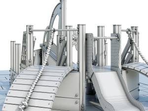 boat playground 3D Model