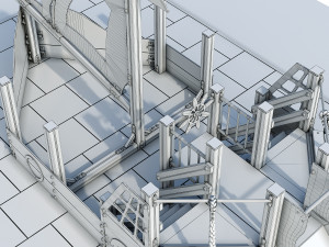 boat playground 3D Model