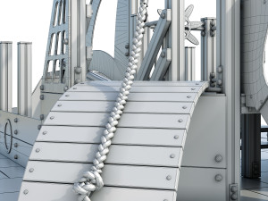boat playground 3D Model