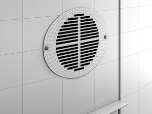 public toilet round 3D Model