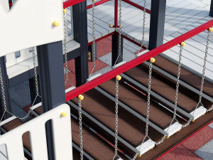 playground childrens town 3D Model