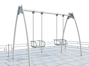 playground childrens town 3D Model