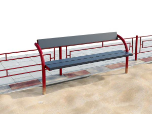 playground childrens town 3D Model