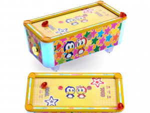machine de jeu de hockey sur air hockey au miel Modèle 3D