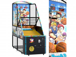 macchina da gioco di basket Hoop Dreams Modello 3D