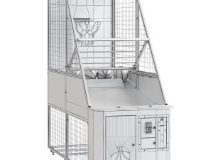 hoop dreams basketball game machine 3D Model