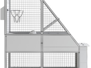 hoop dreams basketball game machine 3D Model