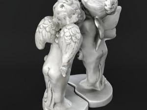Sculpture Angels cupids 3Dモデル