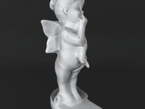 Sculpture Angels cupids 3D Model
