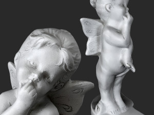 Sculpture Angels cupids 3Dモデル