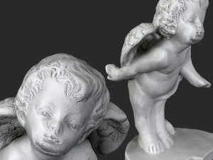 Sculpture Angels cupids 3Dモデル