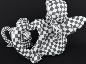 Sculpture Angel with a heart 3D 모델