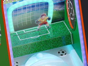 Game machine Happy Soccer Model 3D