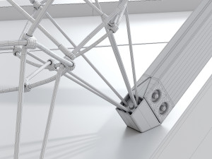 Childrens play rope complex Cube 3D Модель