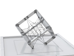 Childrens play rope complex Cube 3D Модель