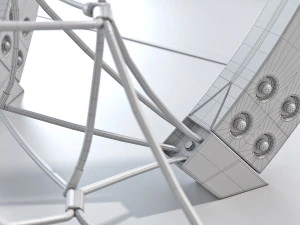 Childrens play rope complex Sphere 3D Model