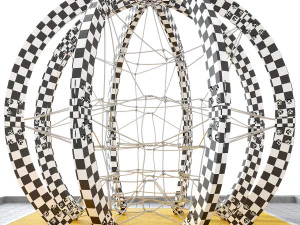 Childrens play rope complex Sphere 3D Model
