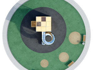 Childrens play complex Tower Modelo 3D