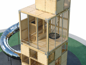 Childrens play complex Tower Modelo 3D