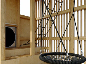 Childrens play complex Tower 3D Model