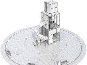 Childrens play complex Tower Modelo 3D
