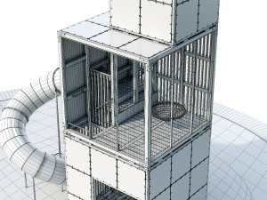 Childrens play complex Tower Modelo 3D
