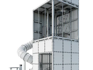 Childrens play complex Tower 3D Model