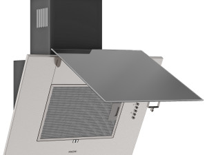 Kitchen appliances set Hood oven refrigerator hob Modello 3D