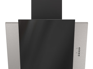 Kitchen appliances set Hood oven refrigerator hob Modello 3D