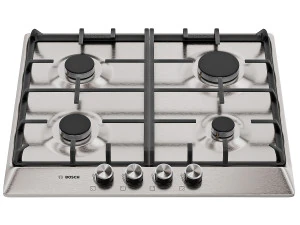 Kitchen appliances set Hood oven refrigerator hob 3D Model