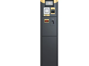 Parking meter Paid automatic parking Street parking terminal 3D Model