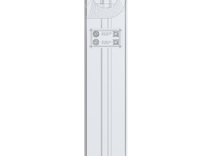 Parking meter Paid automatic parking Street parking terminal Modello 3D