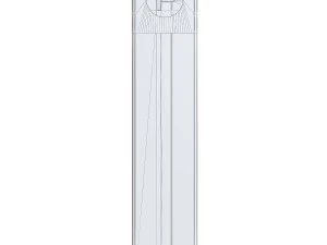 Parking meter Paid automatic parking Street parking terminal 3D Model