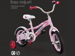 Children bicycle STERN 3D Models