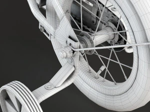 Children bicycle STERN 3D Model