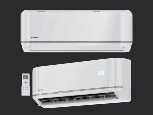 Air conditioner TOSHIBA 3D Model