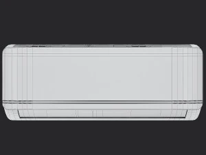 Air conditioner TOSHIBA 3D Model