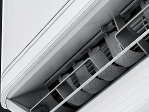 Air conditioner TOSHIBA 3D Model