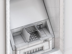 ATM machine Modelo 3D