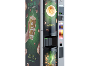 Vending coffee machine Terminal Bianchi Model 3D