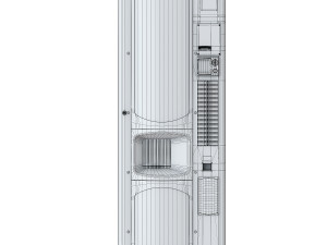 Vending coffee machine Terminal Bianchi Model 3D
