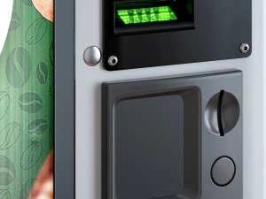 Vending coffee machine Terminal Bianchi 3D Model