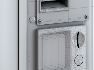 Vending coffee machine Terminal Bianchi Model 3D