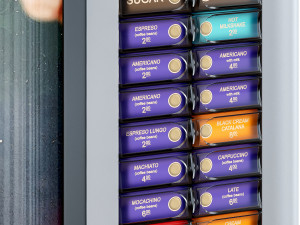 Vending coffee machine Terminal Bianchi Model 3D