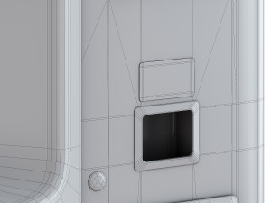 Vending coffee machine Terminal Bianchi Model 3D