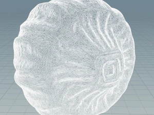 floating stone organism 3D Model